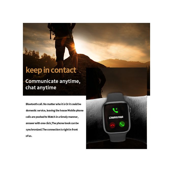 Nine S9 (BLACK) ULTRA SMART WATCH { DELUXE ADITION } - Image 2