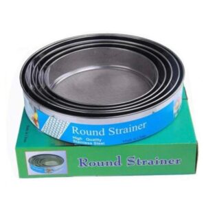 Nine 6pcs Stainless Steel Round Multi Purpose Sieve {SZ}