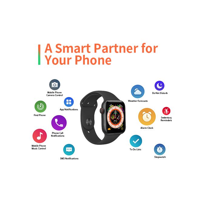 Nine SMART WATCH {ASH} - Image 2